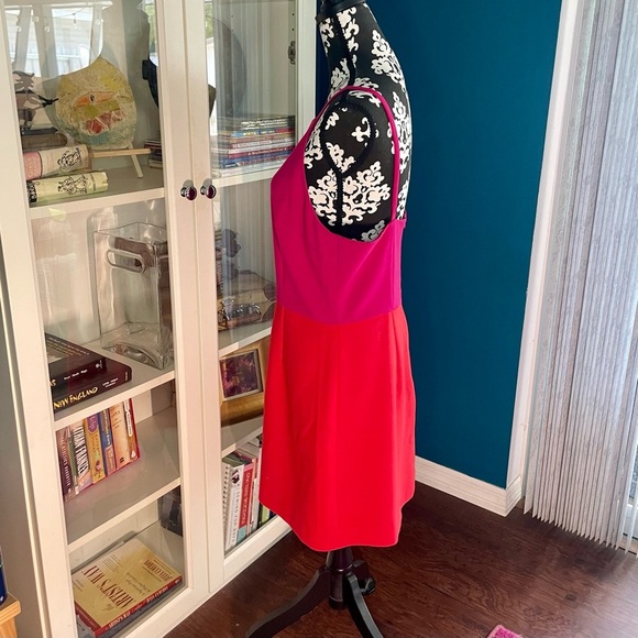 French Connection Colorblock Bodycon Mini Dress with Spaghetti Straps - Picture 3 of 6